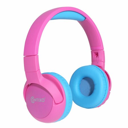 CONTIXO KB5 Kids Wireless Bluetooth Headphones, Pink KB5 Pink